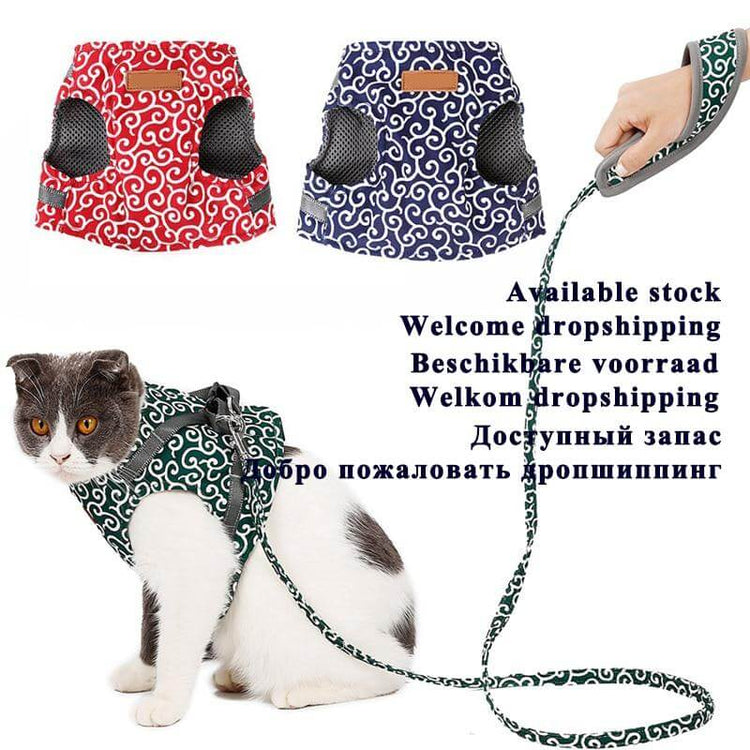 Pet Dog Cat Vest Outdoor Travel