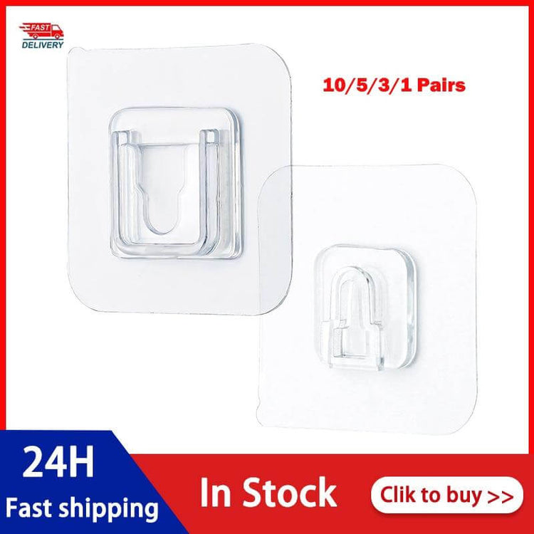Double sided Adhesive Wall Hooks