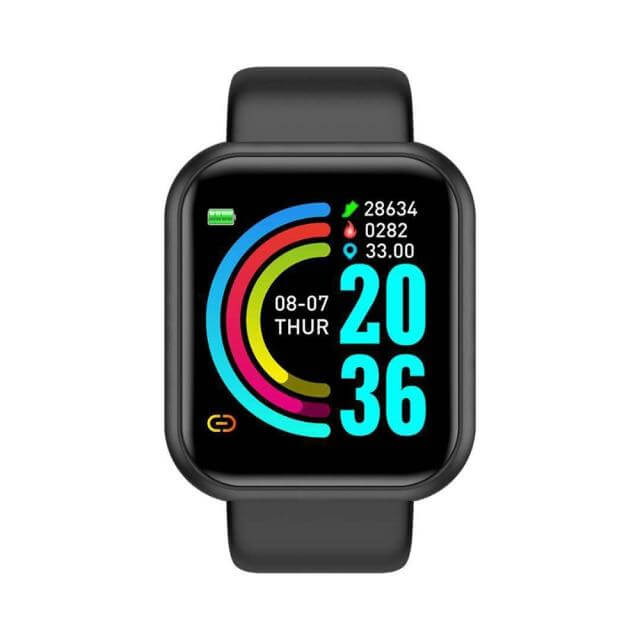 Y68 Smart Watch Men Wristwatches Smartwatch
