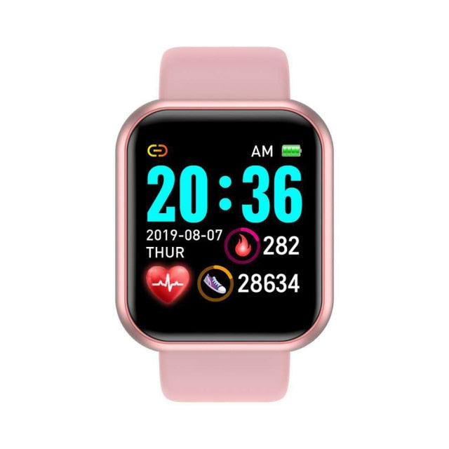 Y68 Smart Watch Men Wristwatches Smartwatch