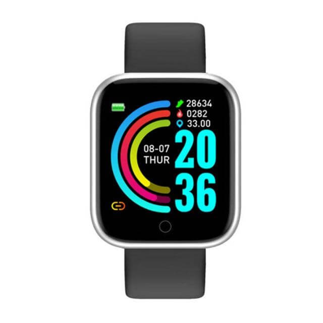 Y68 Smart Watch Men Wristwatches Smartwatch