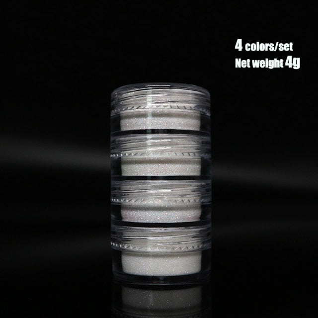 Neon Pigment Powder Fluorescent Nail Glitter